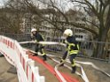 Vorbereitung Flutung U Bahn Koeln Heumarkt P328